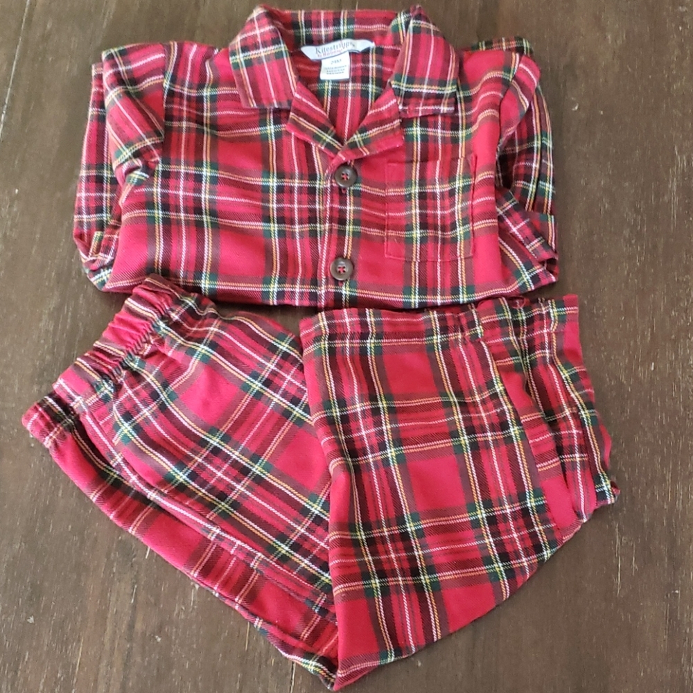 Plaid pajamas